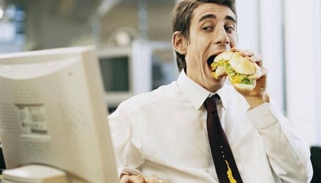 harmful foods as a cause of chronic prostatitis